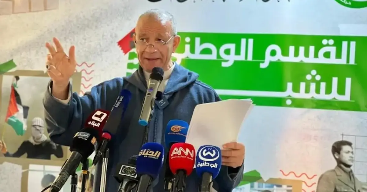 بن قرينة يؤكد مركزية القضية الفلسطينية للجزائر ويشيد بالمنجزات الوطنية