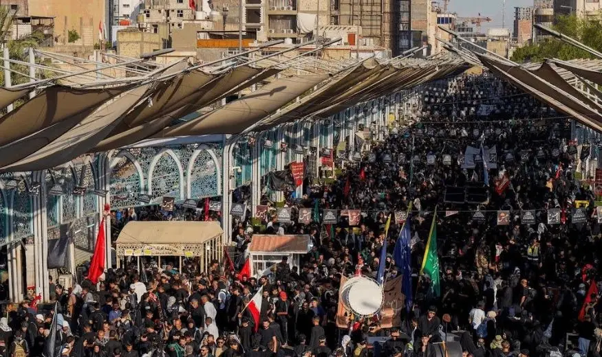 كربلاء تواصل استقبال ملايين الزائرين وسط استنفار خدمي وأمني شامل