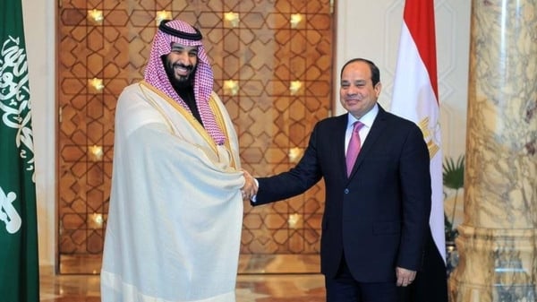 السيسي وابن سلمان: لضمان حرية وأمن الملاحة في مضيقي هرمز وباب المندب