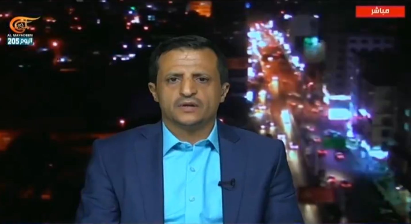 الغرسي للميادين: “الرياض مقابل صنعاء” معادلة نسعى لترسيخها والتركيز على استهداف الاقتصاد السعودي