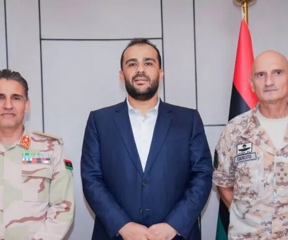 مباحثات ليبية إيطالية لتعزيز التعاون العسكري والدفاعي في طرابلس