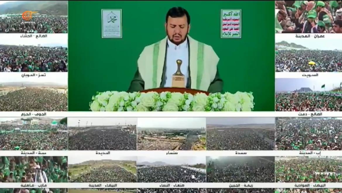 إحياء مليوني في صنعاء للمولد النبوي.. والسيد الحوثي: ماضون في معادلة الحصار بالحصار